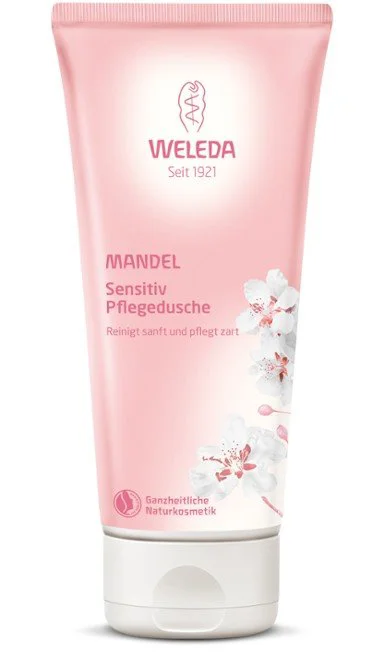 image for Lotiune de dus cu migdale Weleda pentru piele sensibila, 200 ml foto