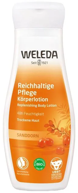 image for Lotiune de corp intensiva Weleda cu catina, 200 ml foto