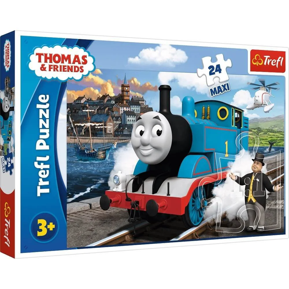 Puzzle Trefl Happy Thomas Day, 24 MAXI piese foto