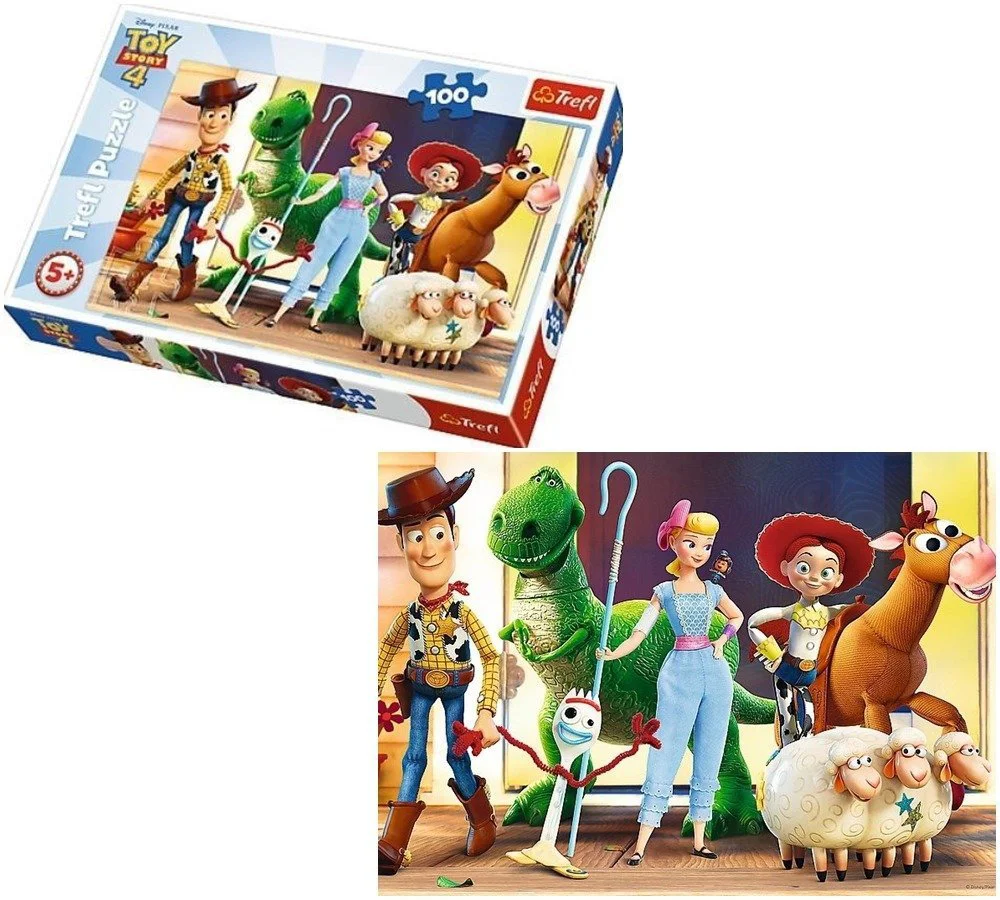 Puzzle Trefl Toy Story "Let's Play", 100 piese foto