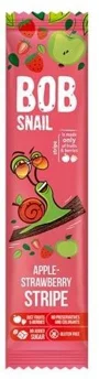 Bomboane naturale Bob Snail de mere si capsuni, 14 g