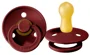Suzeta rotunda BIBS Wine din latex (0-6 luni) foto