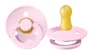 Пустышка латексная BIBS Baby Pink круглая (6-18 мес.) foto