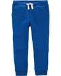 Carter's Pantaloni albastri cu snur in talie foto