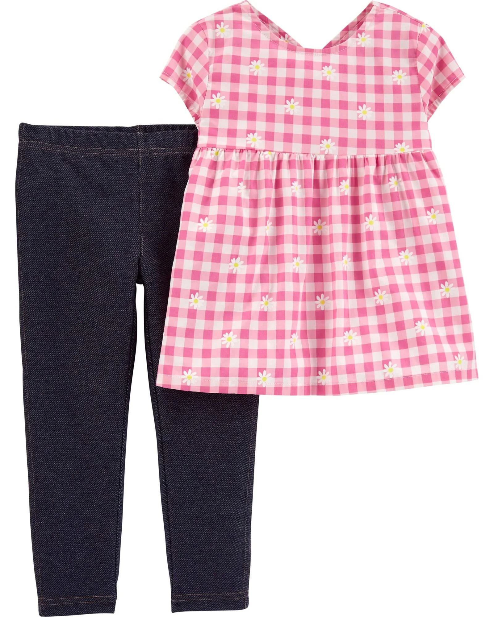 Carter's Set 2 piese Top si pantaloni Flori foto