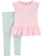 Carter's Set 2 piese Iepuras Tricou si colanti foto