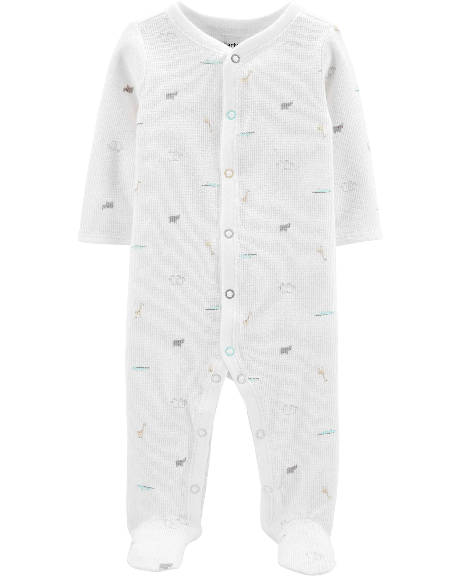 Carter's Пижама белая с животными foto