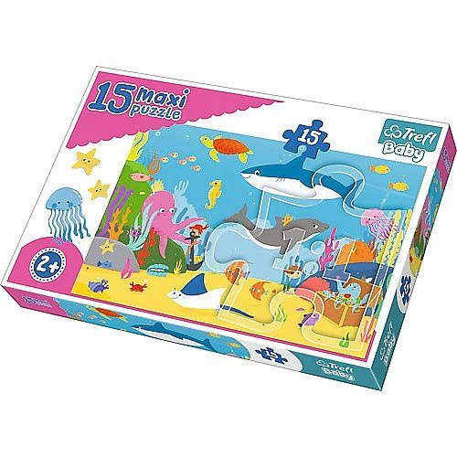 Puzzle Trefl Underwater world, 15 MAXI piese foto