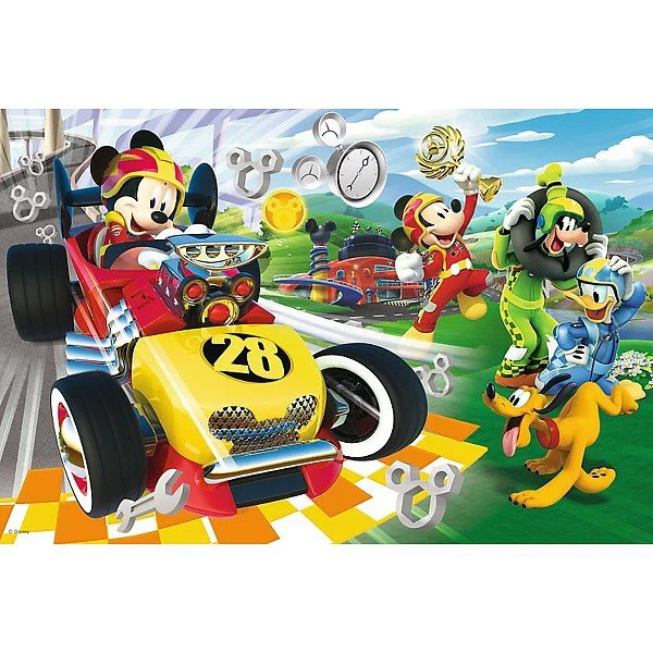 Puzzle Trefl Disney Rally with friends, 60 piese foto