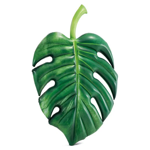 Saltea gonflabila Intex Palm Leaf, 206x132x20 cm foto