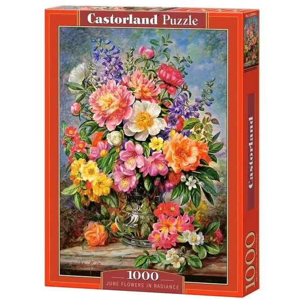 Puzzle Castorland June Flowers in Radiance, 1000 piese foto