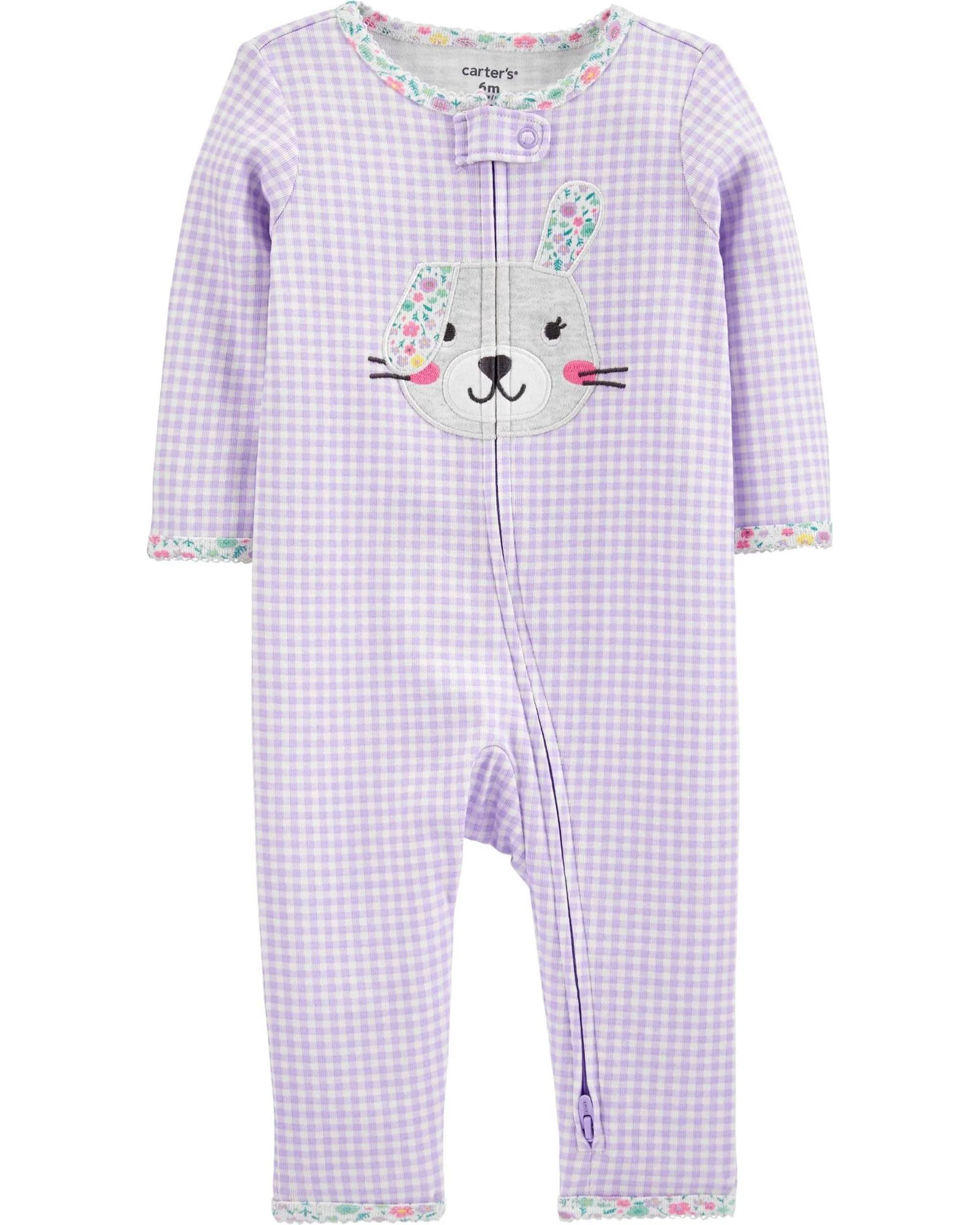 Carter's Pijama cu fermoar reversibil Iepuras