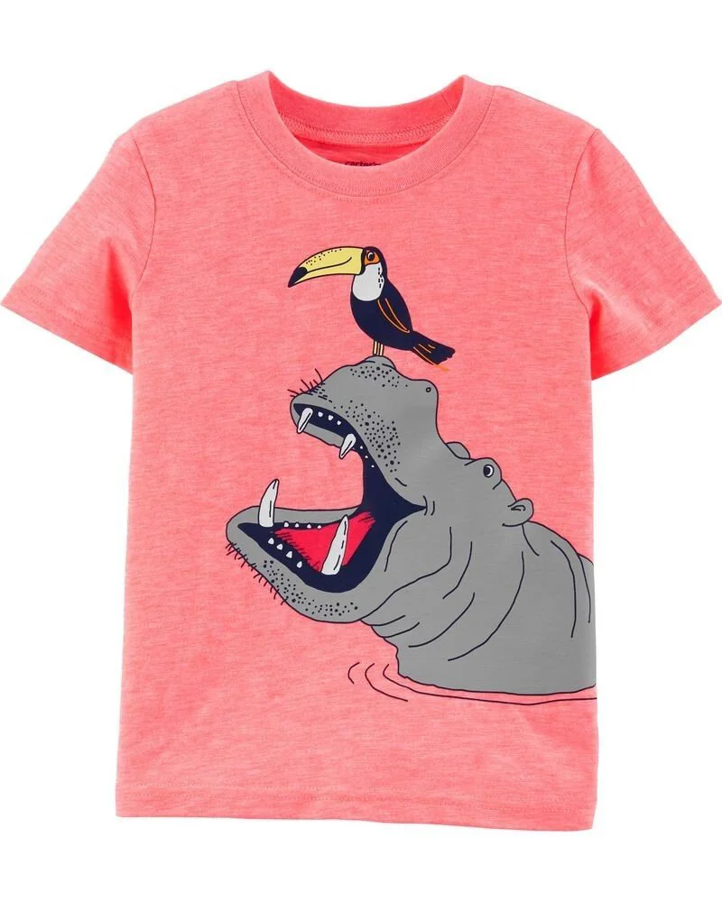 Carter's Tricou Hippo & Tucan foto
