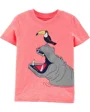 Carter's Tricou Hippo & Tucan foto