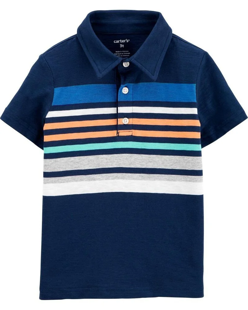Carter's Tricou tip polo Albastru foto