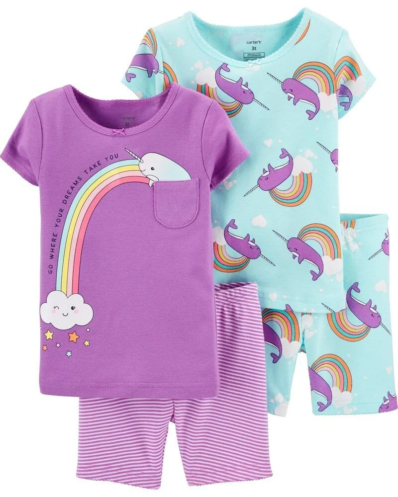Carter's Set 2 pijamale Narval foto