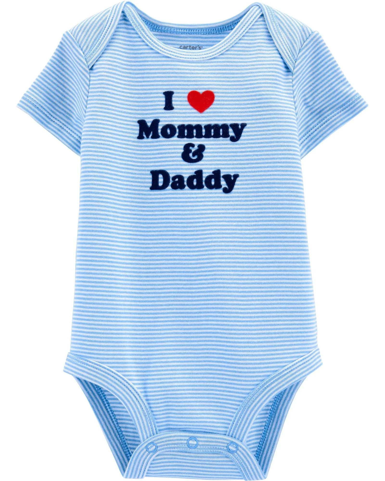 Carter's Body albastru cu dungi foto