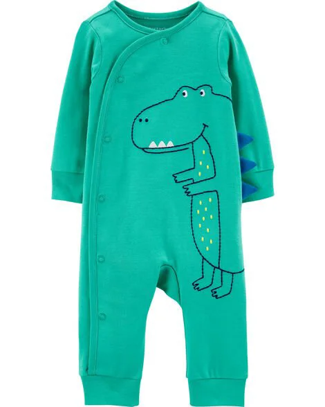 Carter's Pijama cu capse Dino foto