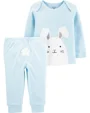 Carter's Set 2 piese Bluza si pantaloni Iepuras foto