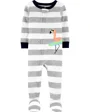 Carter's Pijama gri Flamingo foto