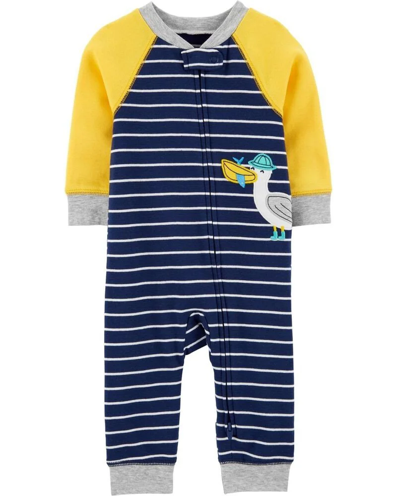 Carter's Pijama cu fermoar reversibil Pescarus foto