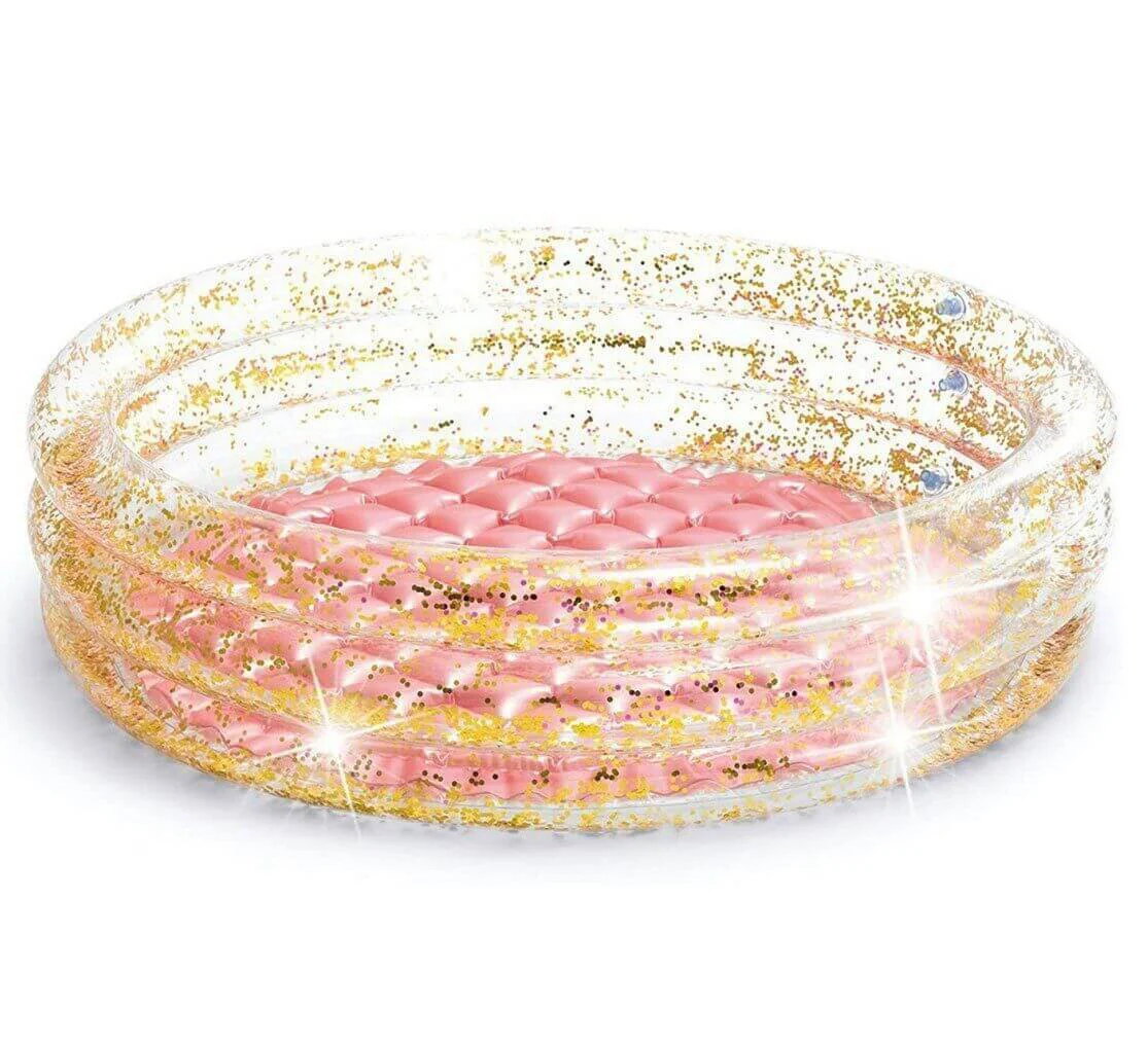 image for Piscina cu fund gonflabil pentru copii Intex Glitter 86x25 foto