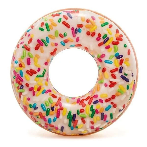 Cerc gonflabil Intex Donut (9+ ani), d114 cm foto