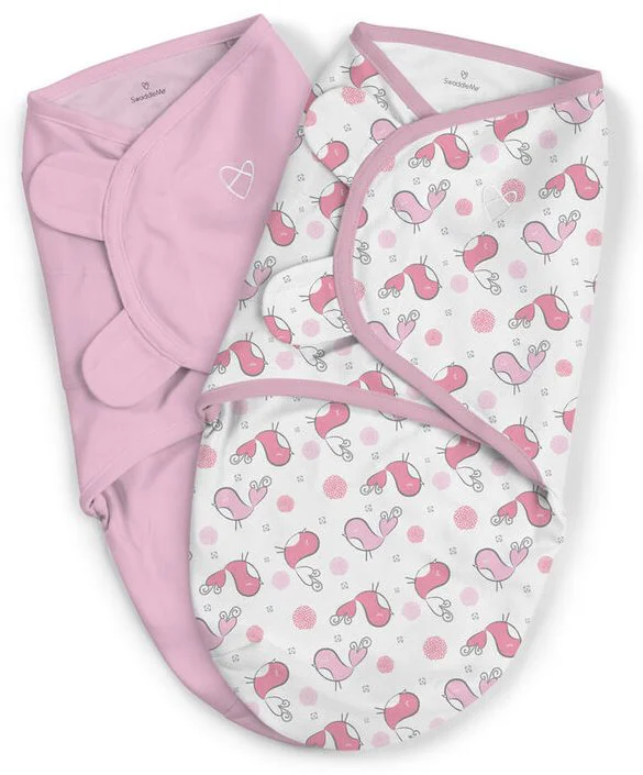 Sistem de infasare pentru bebelusi Summer Infant SwaddleMe Tweet Tweet (0-3 luni), 2 piese foto