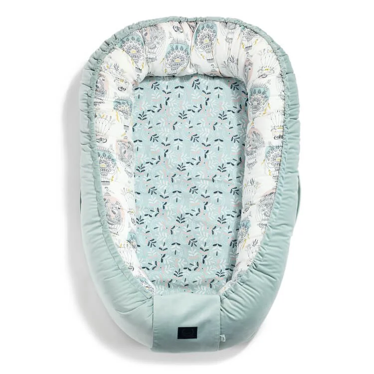 Babynest La Millou Velvet Collection - Cappadocia Dream - Smoke Mint foto