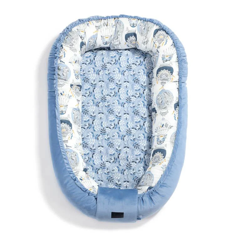 Babynest La Millou Velvet Collection - Cappadocia Sky - Dove Blue foto