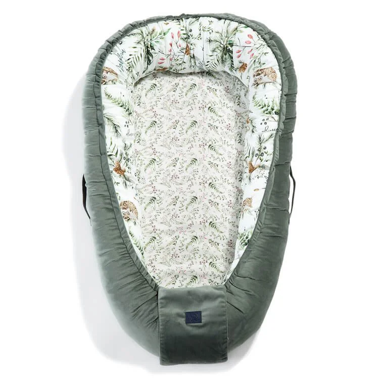 Бабинест La Millou Velvet Collection - Forest - Khaki foto