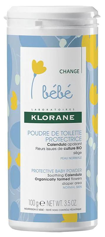 image for Присыпка детская с Календулой KLORANE Bebe, 100 г foto