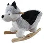 Balansoar cu sunete BabyGo Husky foto