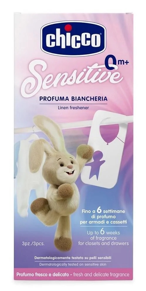 image for Aроматизатор гипоаллергенный для одежды Chicco, 3 шт. foto