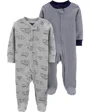 Carter's Set 2 piese Pijamale Masinute foto