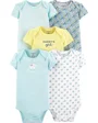 Carter's Set 5 piese body bebelus Elefantei foto