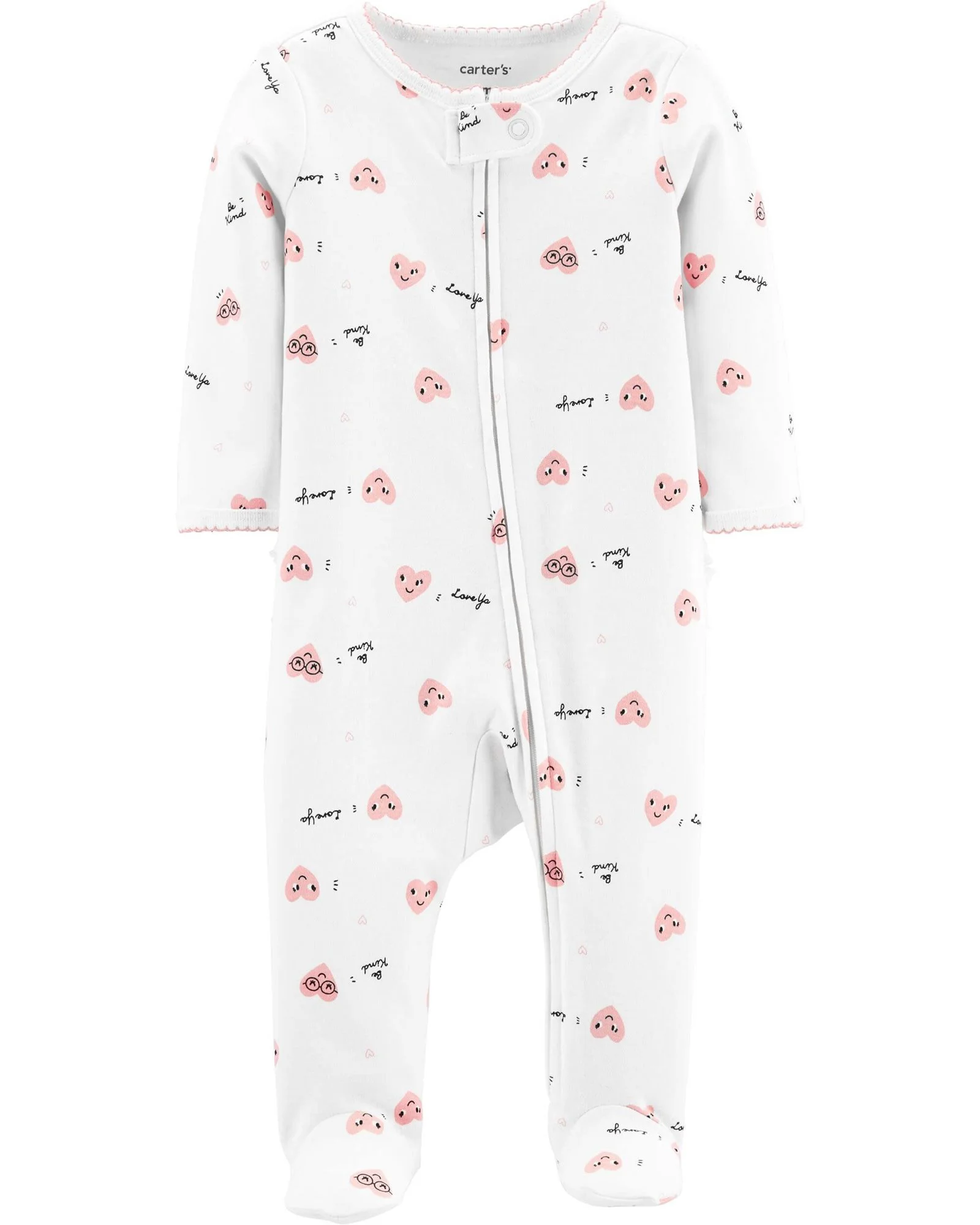 Carter's Pijama bebelus Inimioare foto