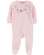 Carter's Pijama bebelus Pisica cu inchidere laterala foto