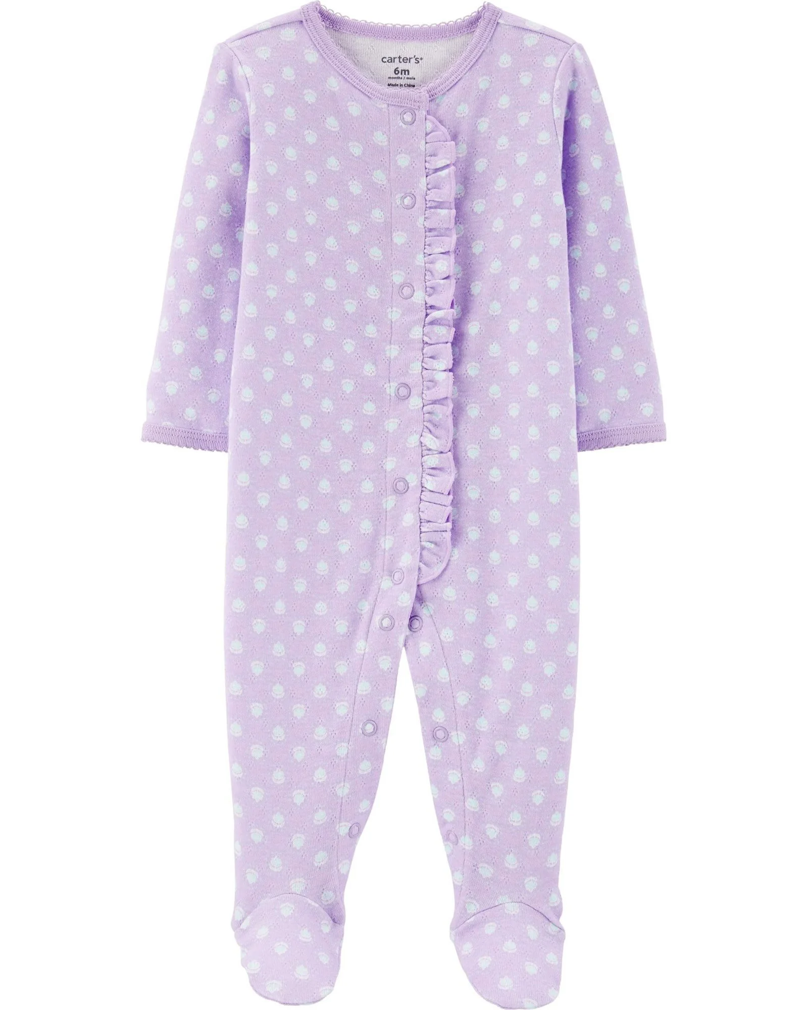 Carter's Pijama bebe cu volanas foto