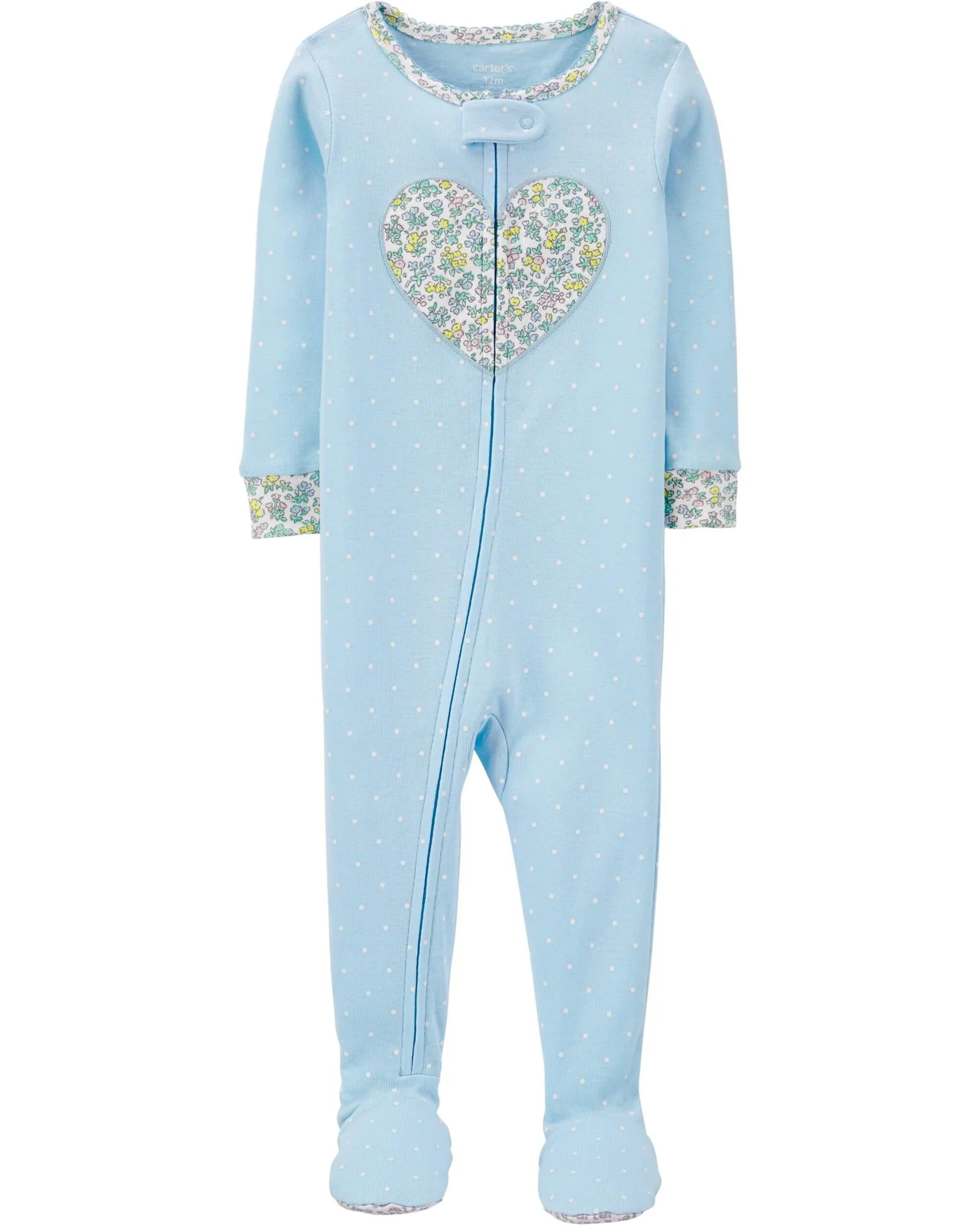 Carter's Pijama albastra Inimioara foto