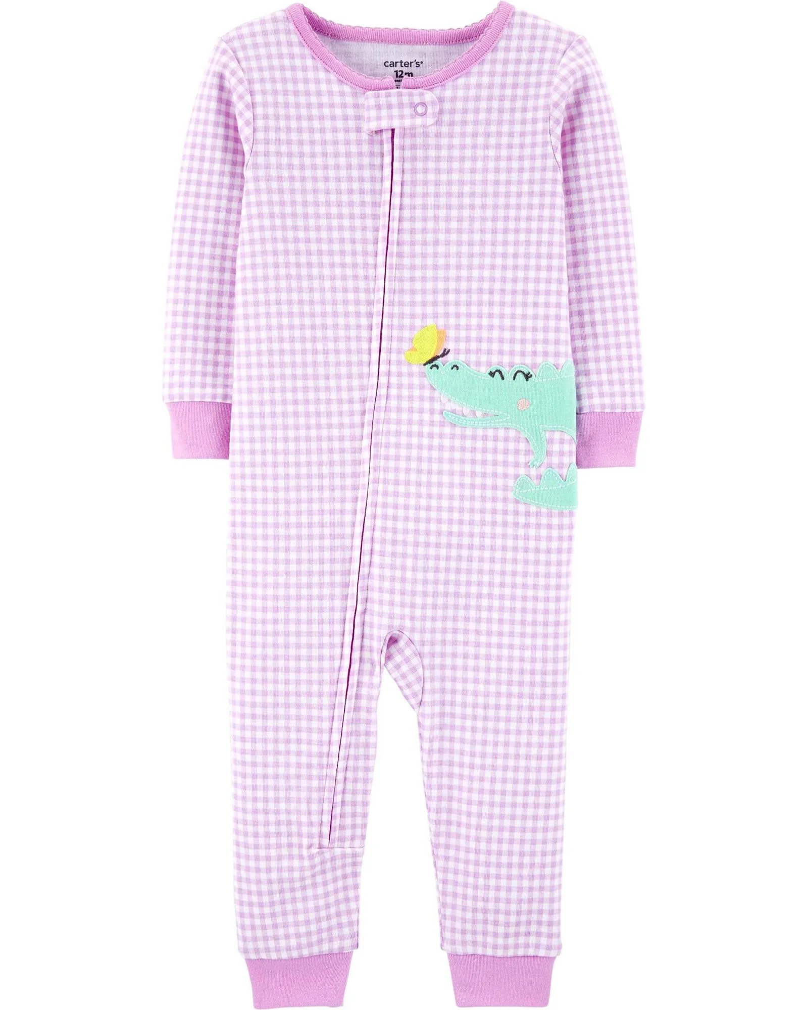 Carter's Pijama cu fermoar bebe Aligator foto
