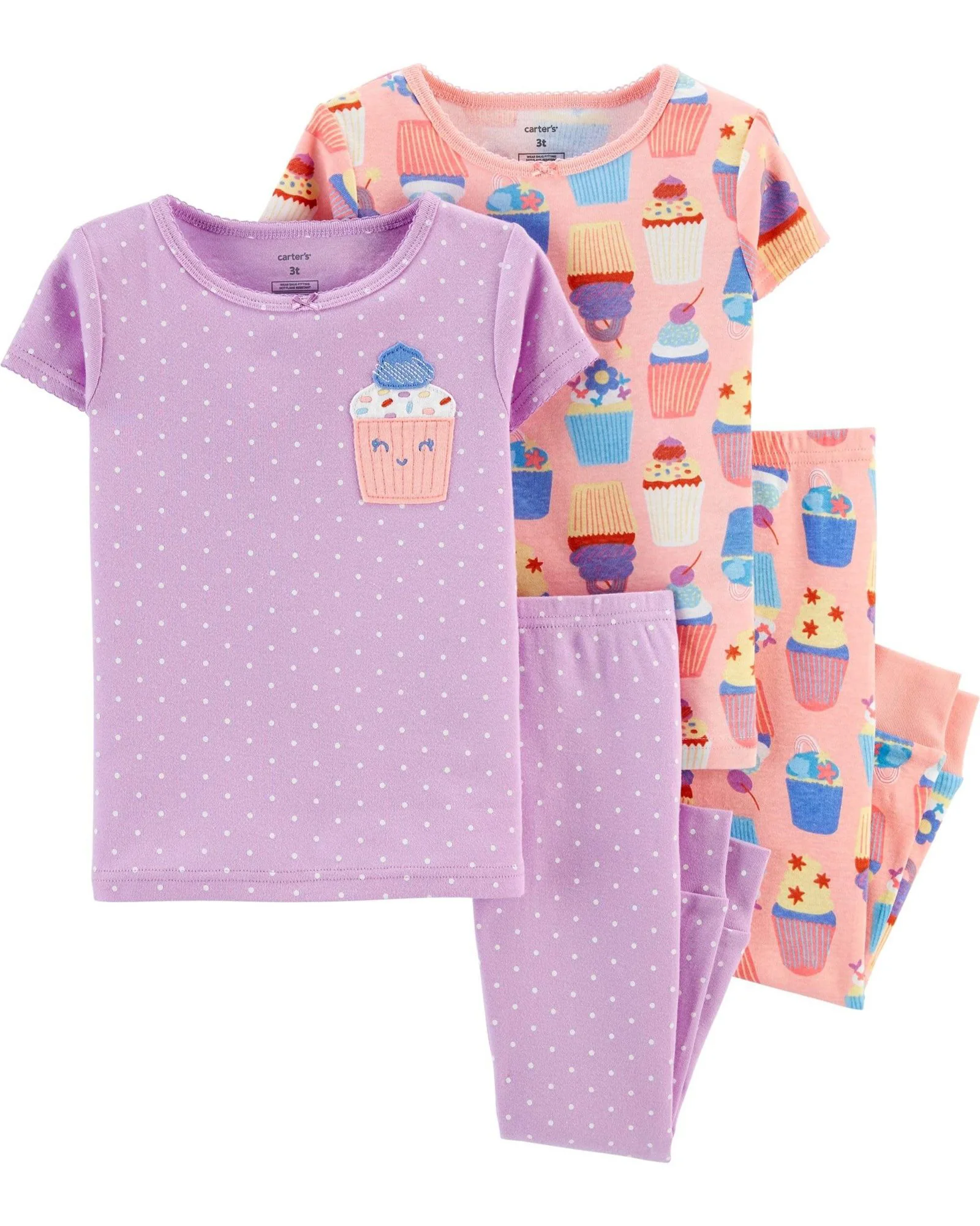 Carter's Set 2 pijamale Prajituri foto