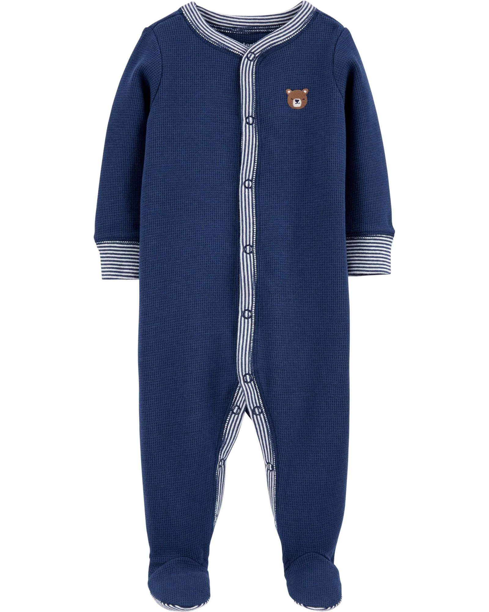 Carter's Pijama bebe bleumarin Ursulet foto