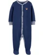 Carter's Pijama bebe bleumarin Ursulet foto