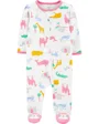 Carter's Pijama cu fermoar reversibil Safari foto