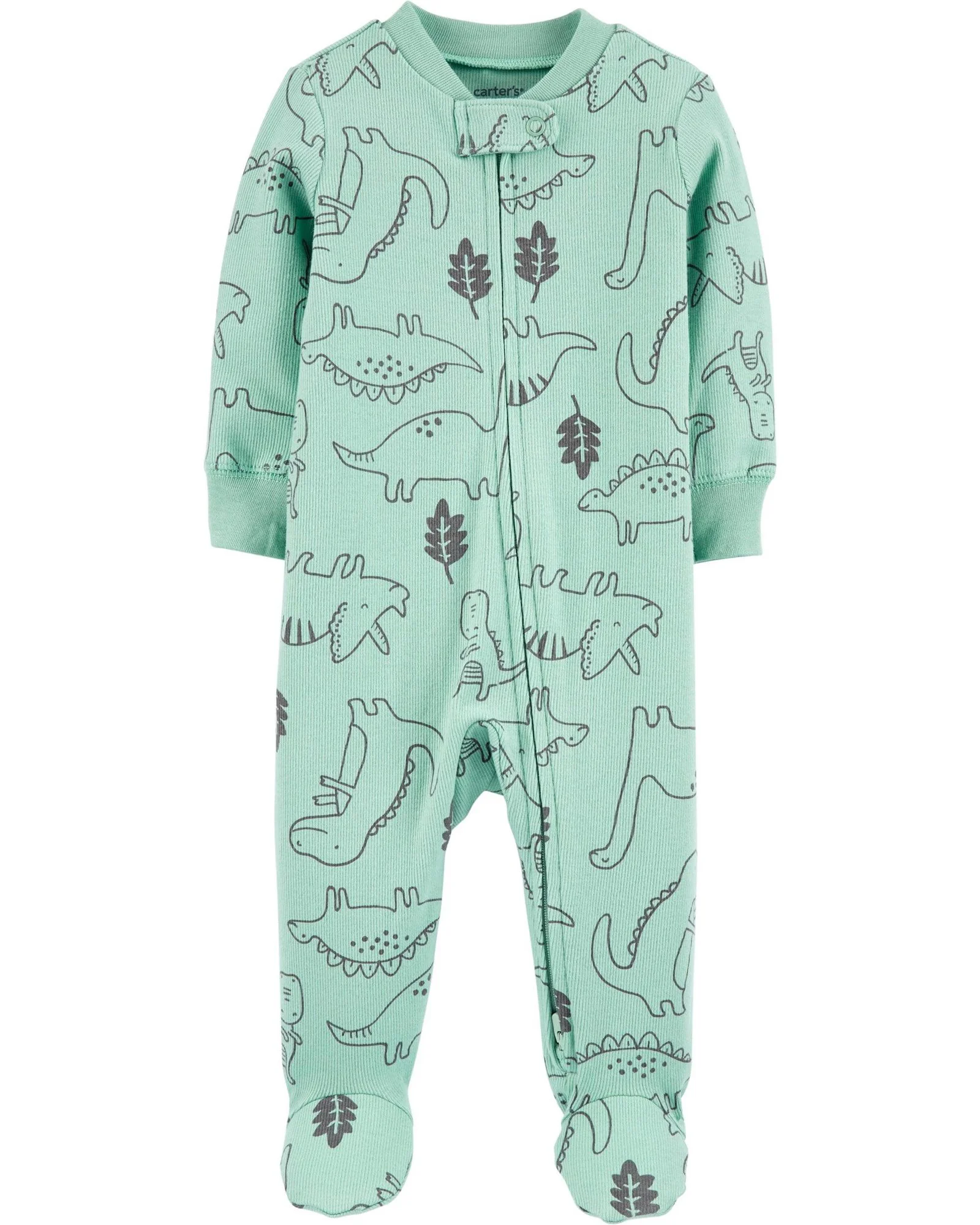 Carter's Pijama cu fermoar reversibil Dinozauri foto