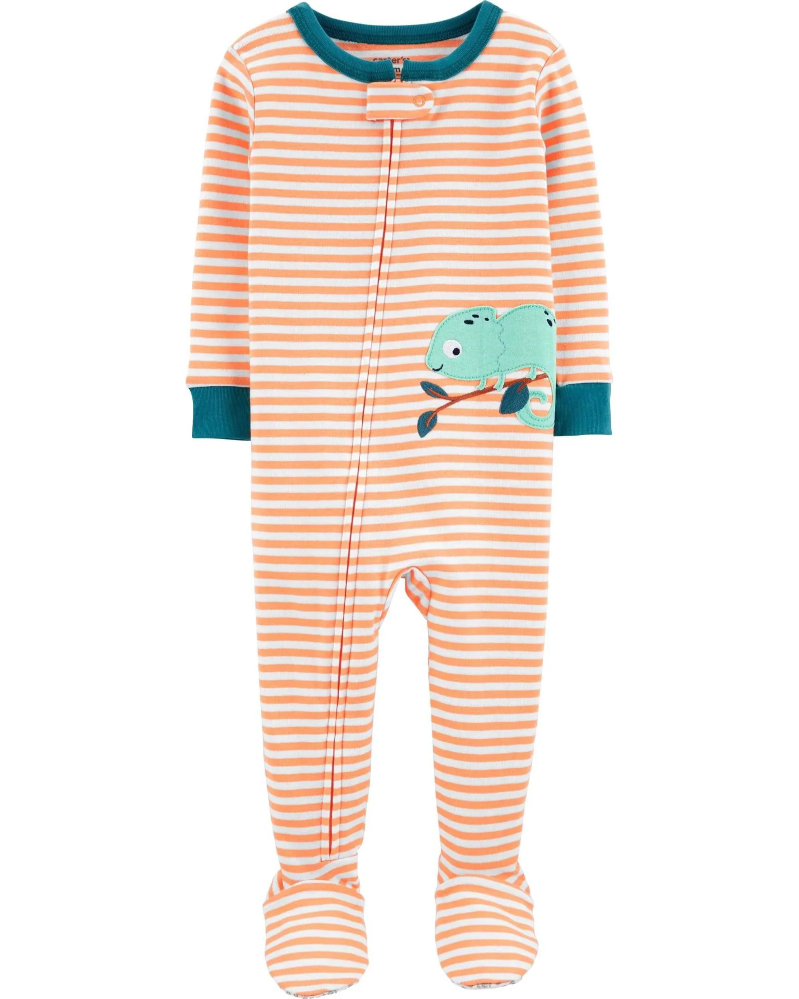 Carter's Pijama bebelus Cameleon cu dungi foto