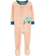 Carter's Pijama bebelus Cameleon cu dungi foto