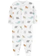 Carter's Pijama Animale 100% Bumbac Organic foto