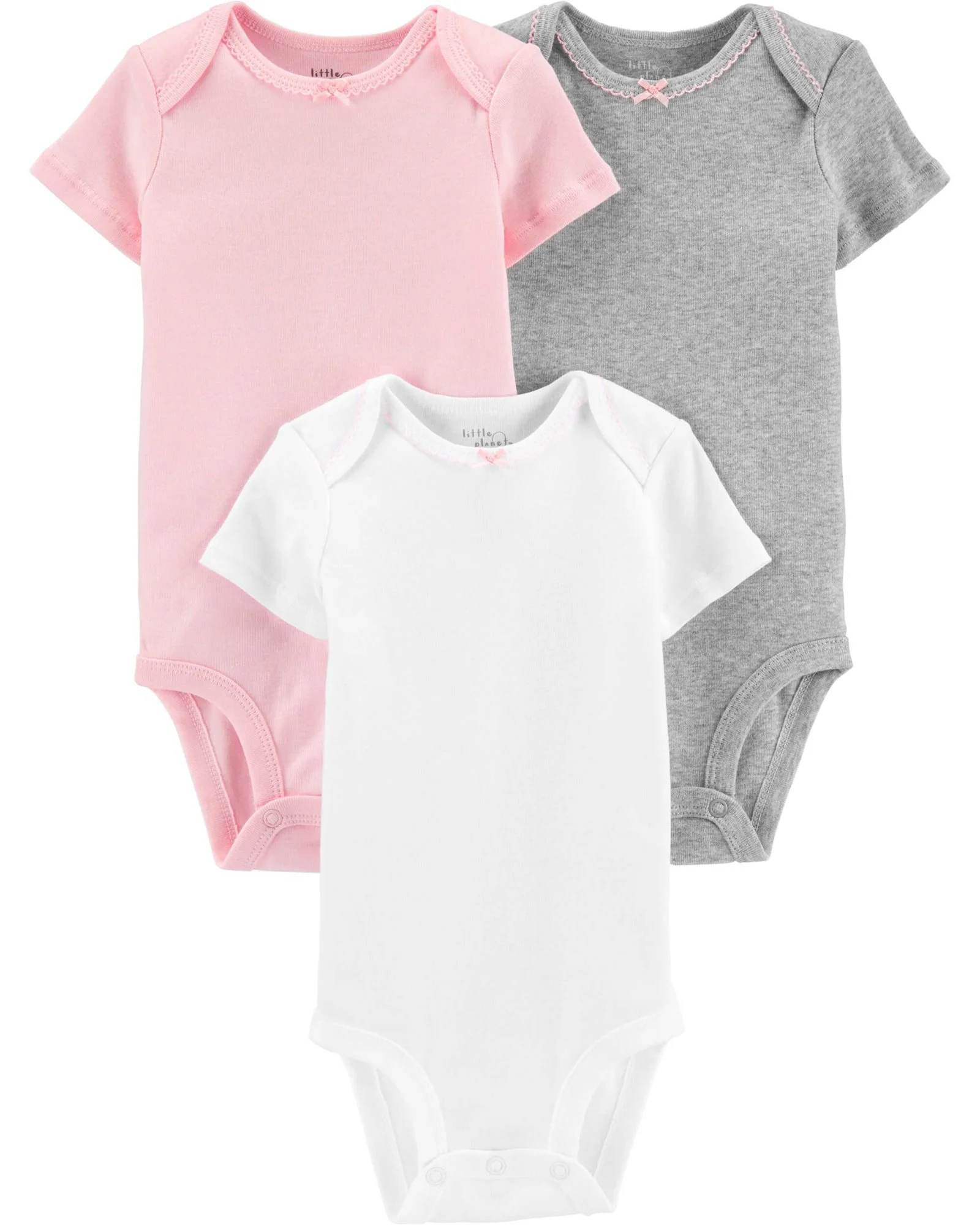 Carter's Set 3 piese body Uni 100% Bumbac Organic foto